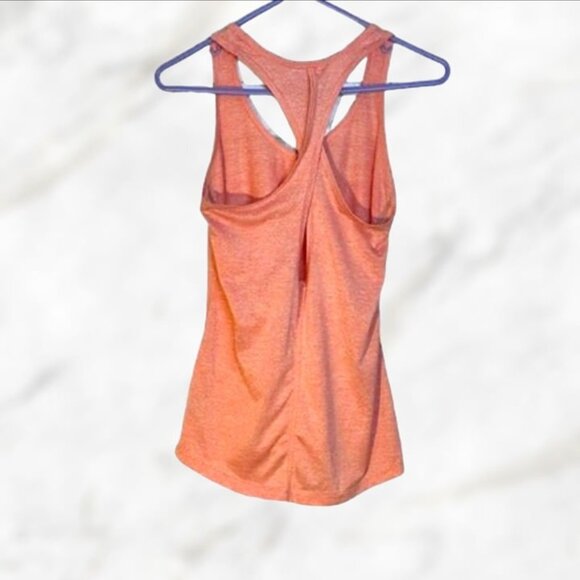 Champion C9 Racer Back Criss‎ Cross Keyhole Back Tank Top Coral Pink size Small - Picture 3 of 9